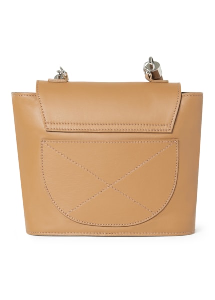 Bucket Couro Bag Caramelo