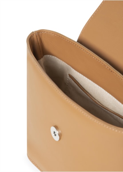 Bucket Couro Bag Caramelo
