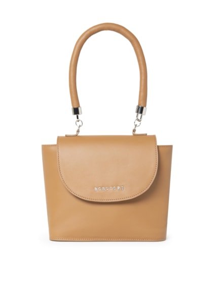Bucket Couro Bag Caramelo