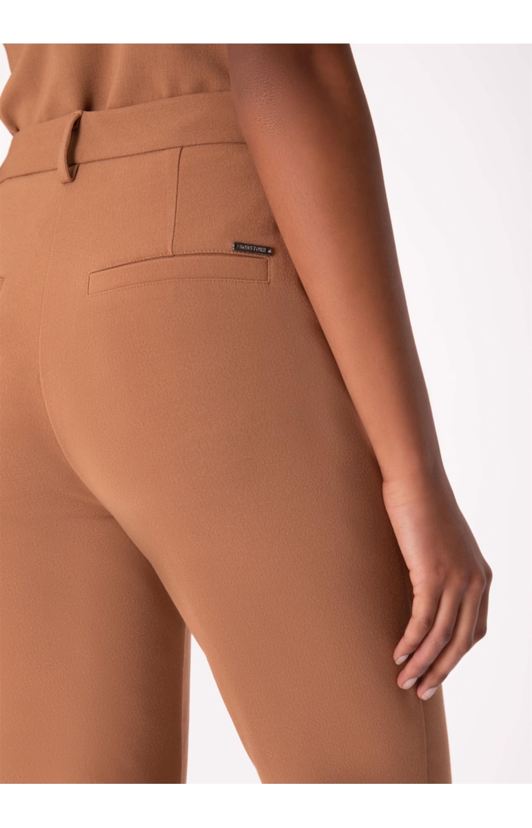 Calça Alfa Crepe Reta Terra