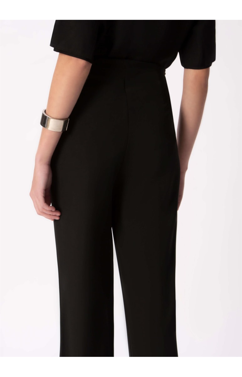 Calça Alfa Mix Flare Preto