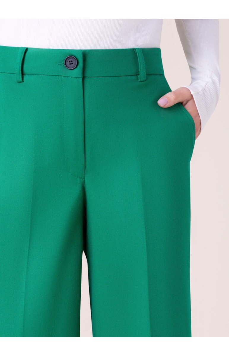 Calça Alfa Pantalona Verde Bandeira