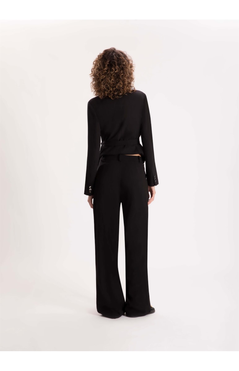 Calça Alfaiataria Classic Wide Leg Preto