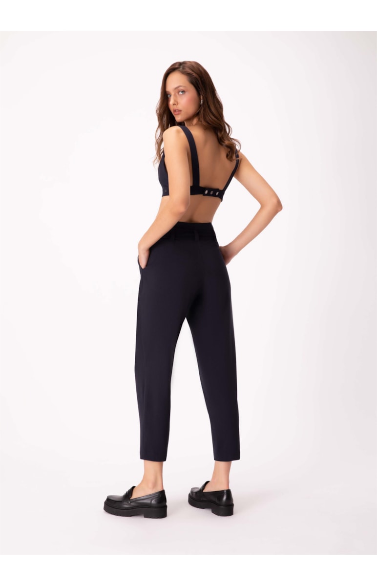 Calça Armani Carrot Dark Navy