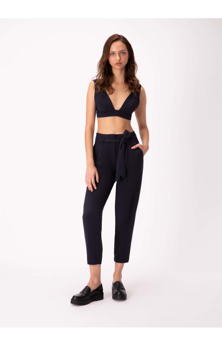 Calça Armani Carrot Dark Navy