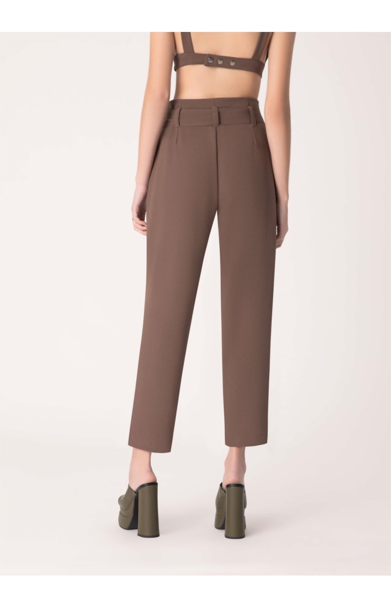 Calça Armani Carrot Marrom