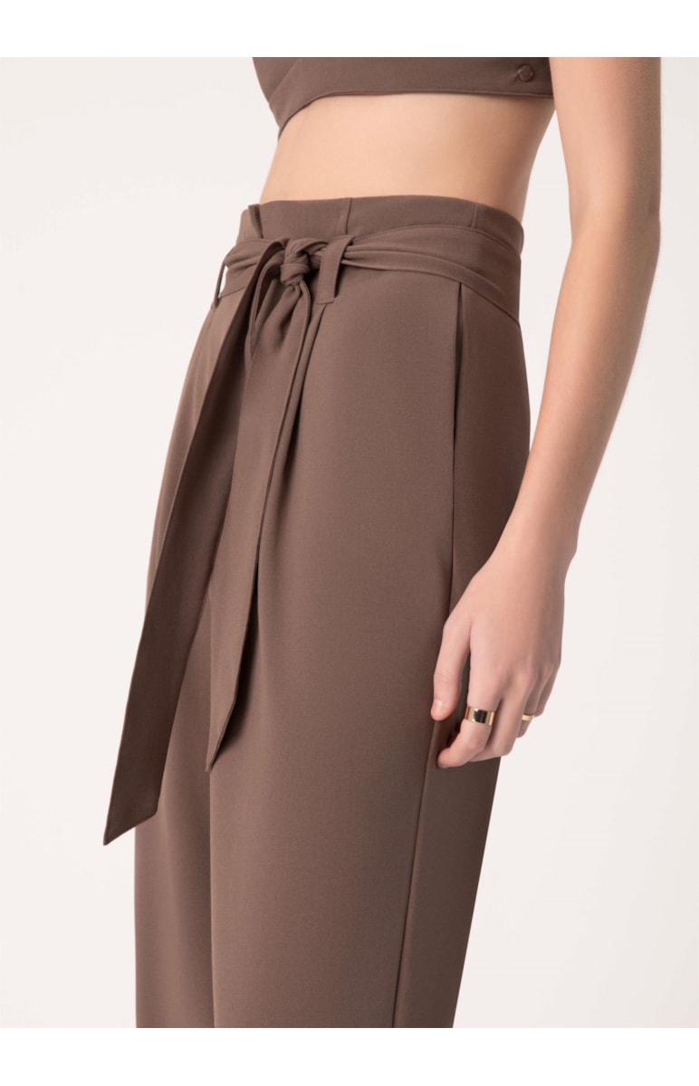 Calça Armani Carrot Marrom