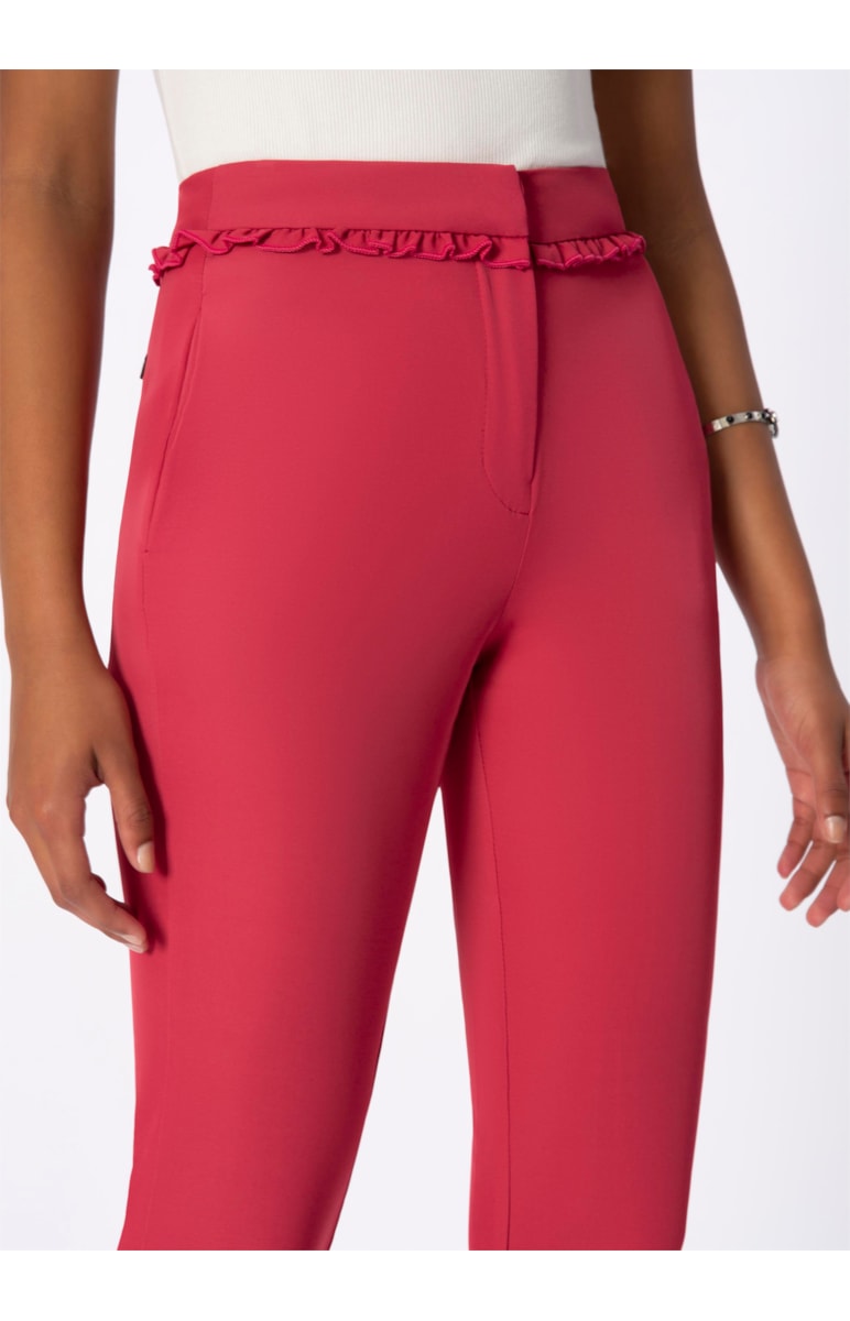 Calça Babados Rosa Dirty