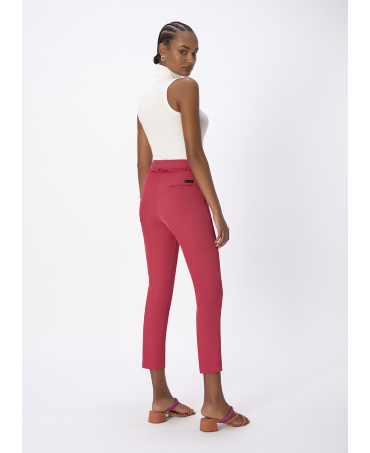 Calça Babados Rosa Dirty
