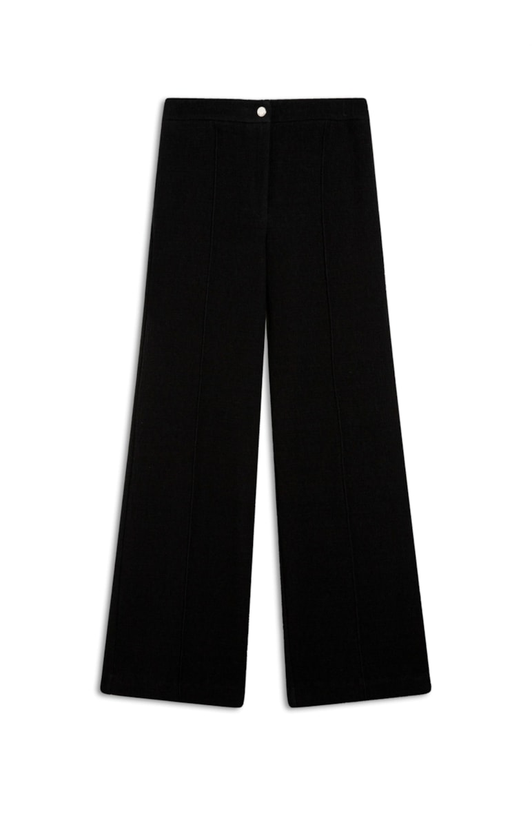 Calça Boucle Wide Leg Preto
