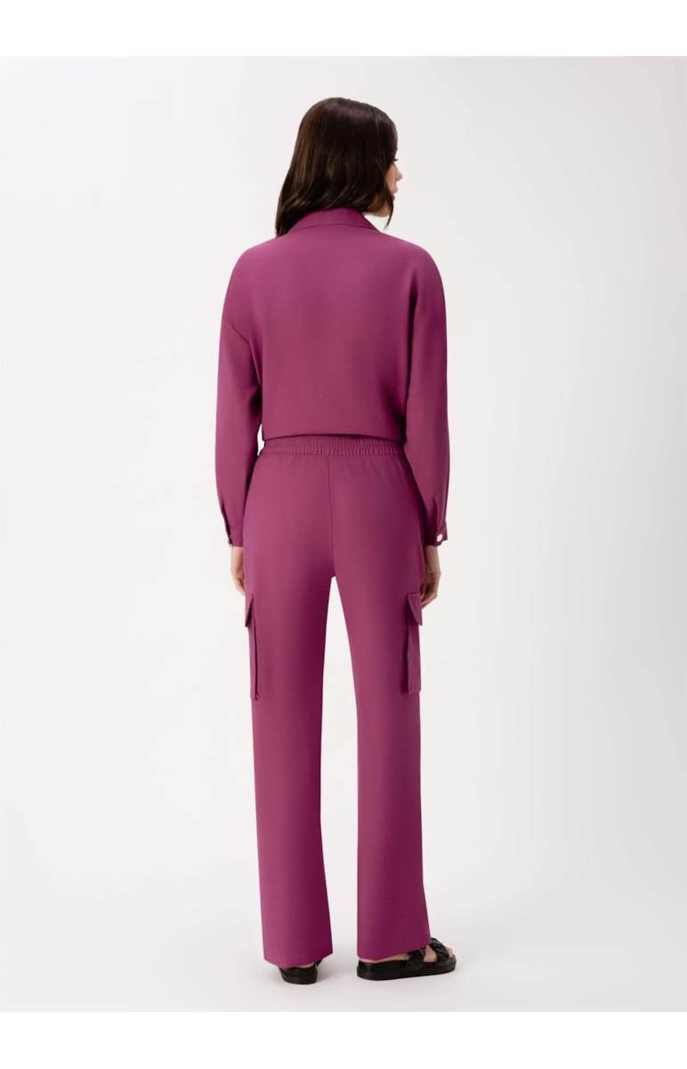Calça Cargo Twill Modern Violeta