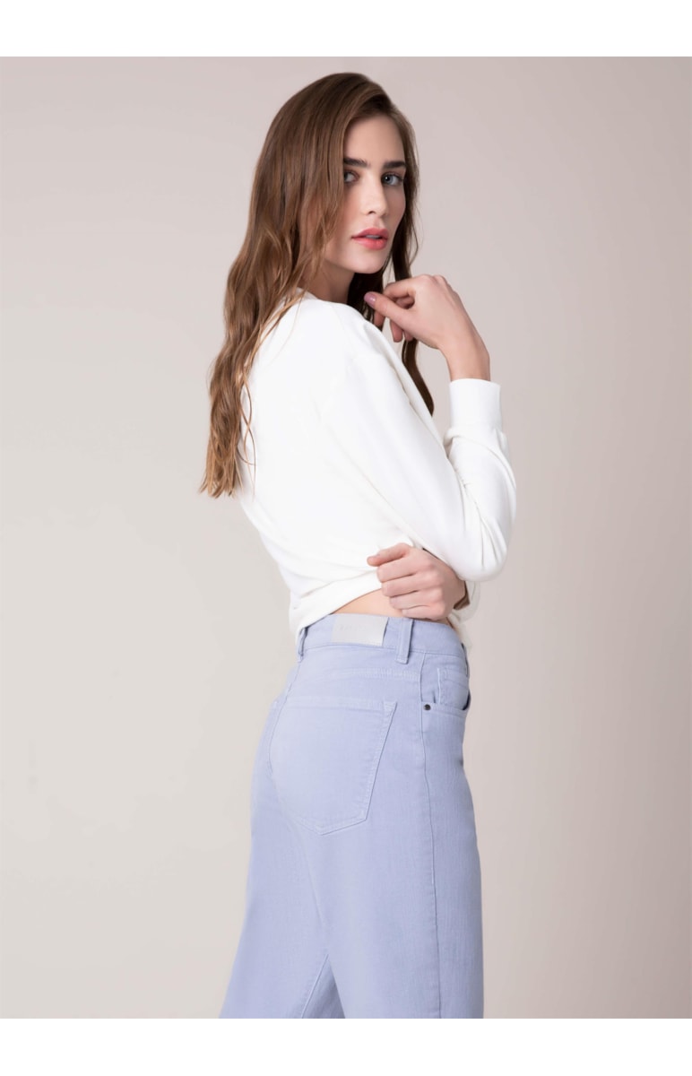 Calça Carrot Azul Claro