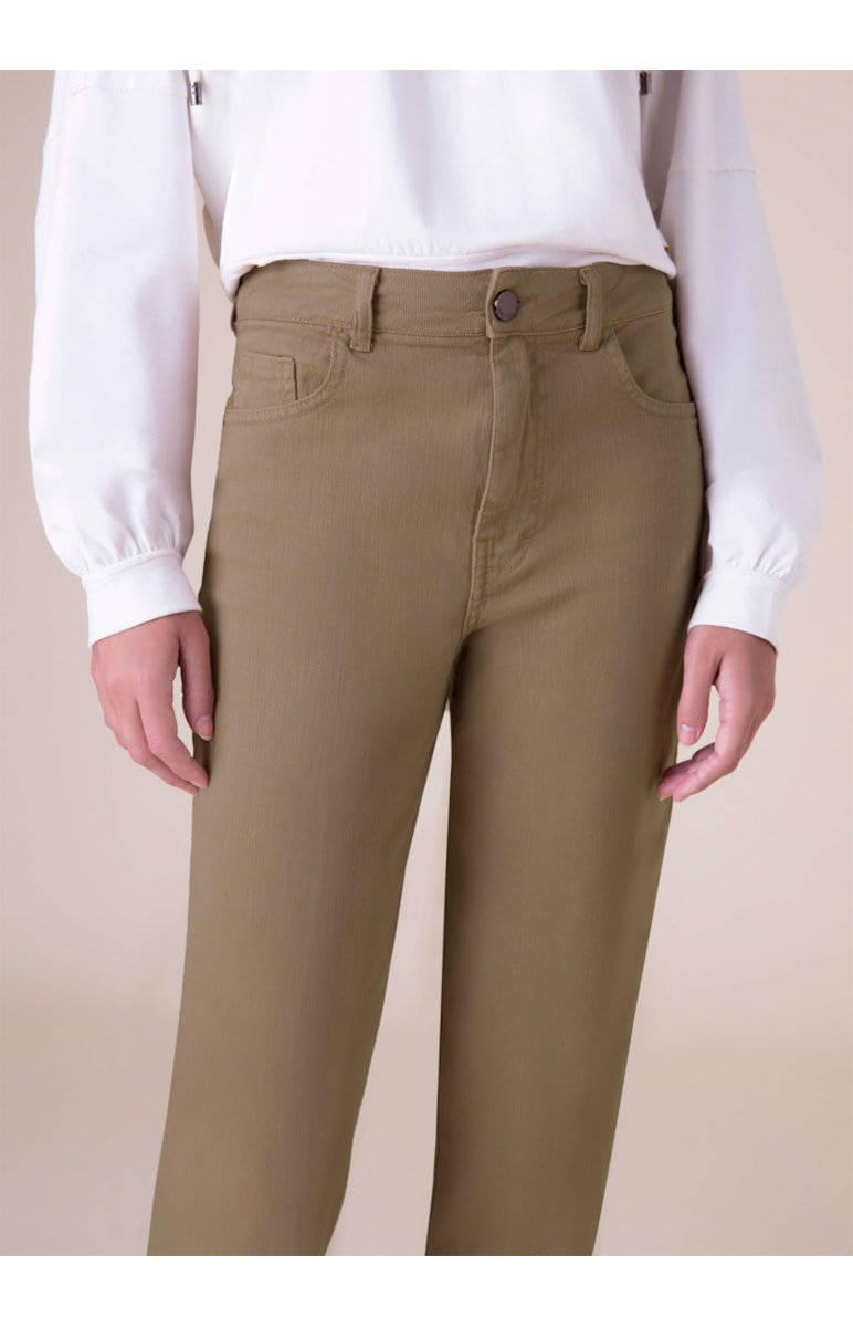 Calça Carrot Camel