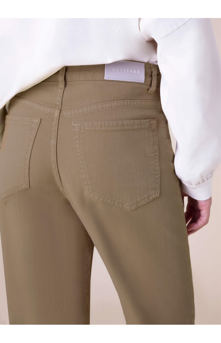 Calça Carrot Camel