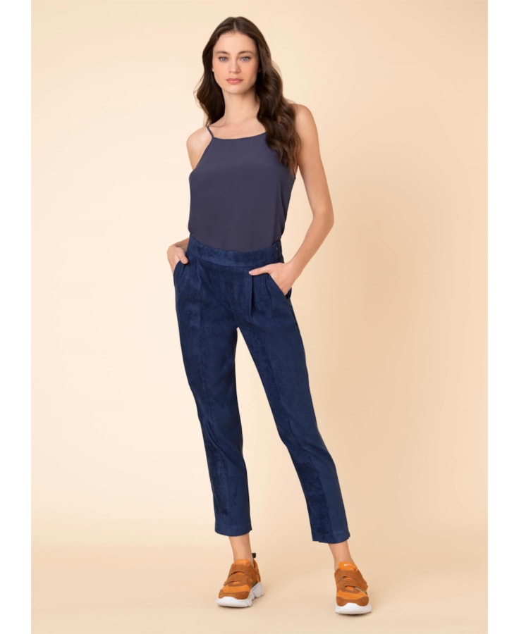 Calça Cenoura Marinho