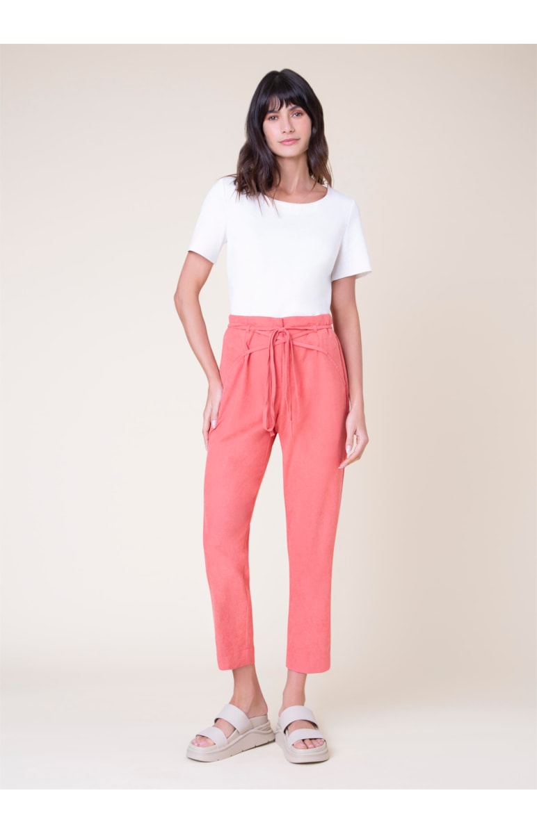 Calça Cenoura Nayara Coral