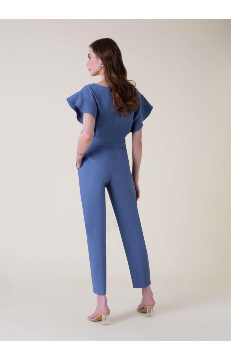 Calça Cigarrete Alfa Azul Jeans