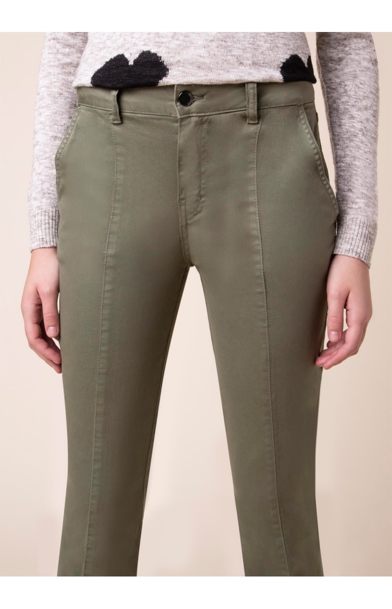 Calça Cigarrete Power Verde Oliva