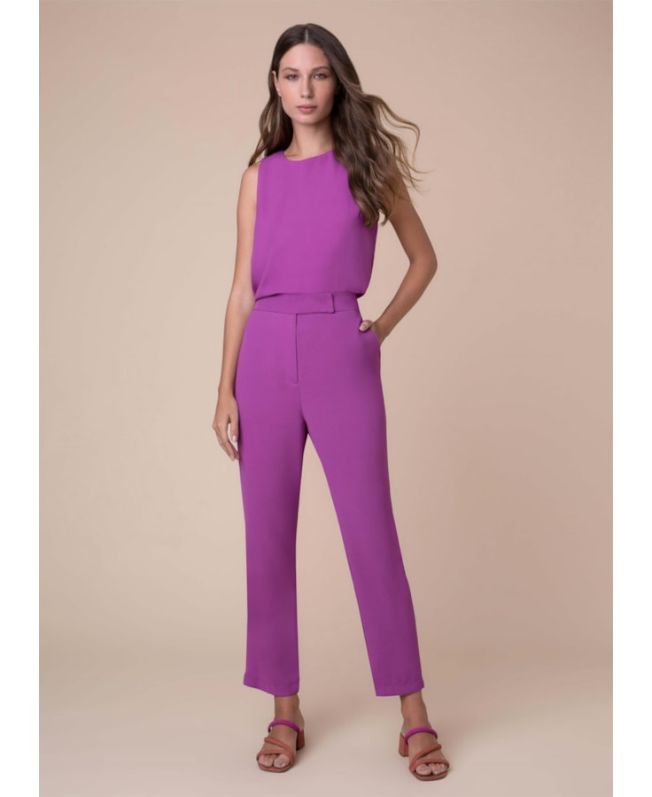 Calça Color Basic Magenta