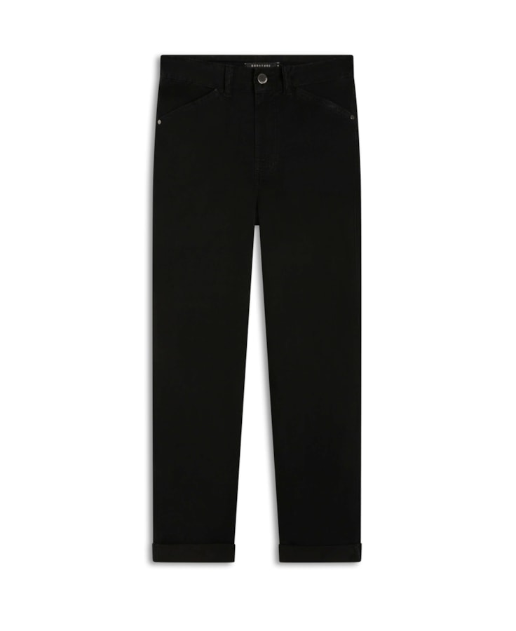 Calça Color Canvas Cigarrete Preto
