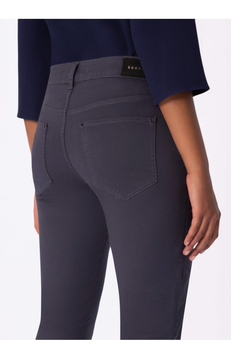 Calça Color Canvas Sofia Cigarrete Marinho
