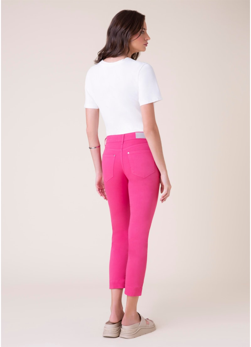 Calça Color Canvas Sofia Cigarrete Pink