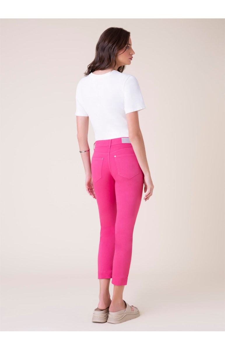 Calça Color Canvas Sofia Cigarrete Pink