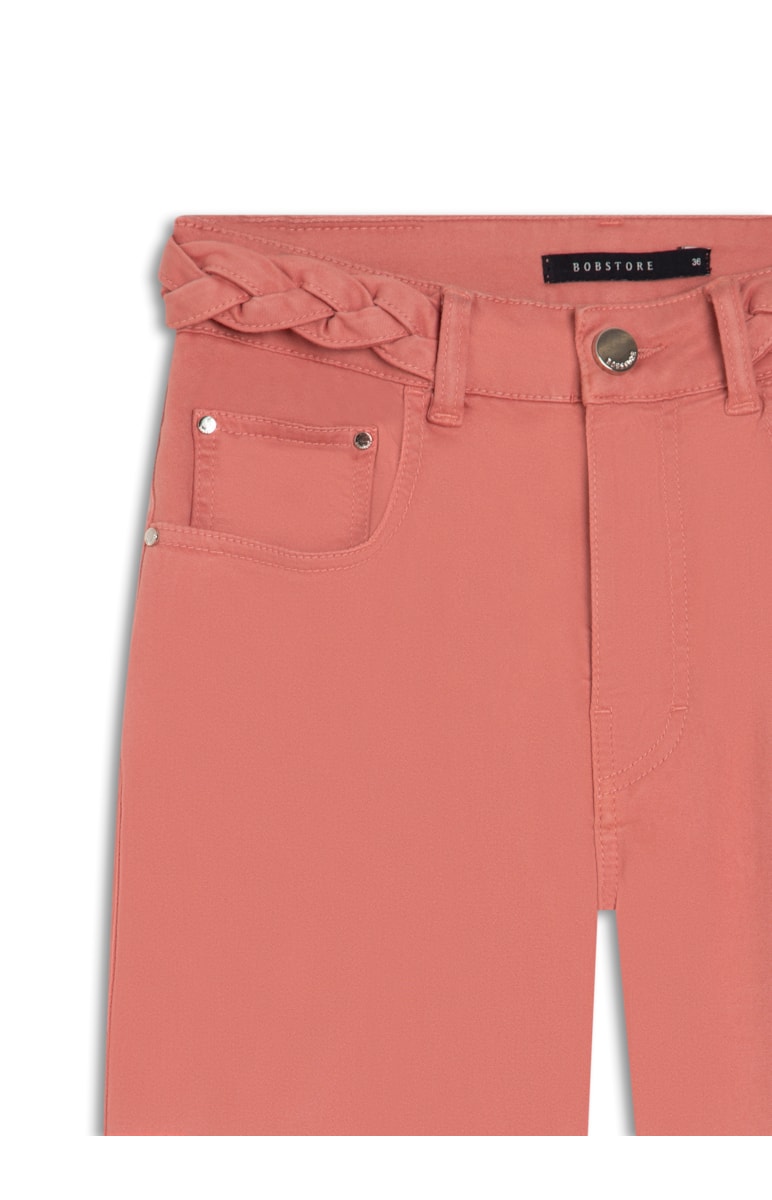 Calça Color Carol Trança Rosa Velho
