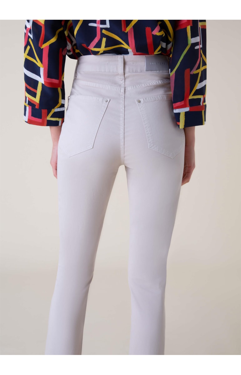 Calça Color Maia Cigarrete Bege