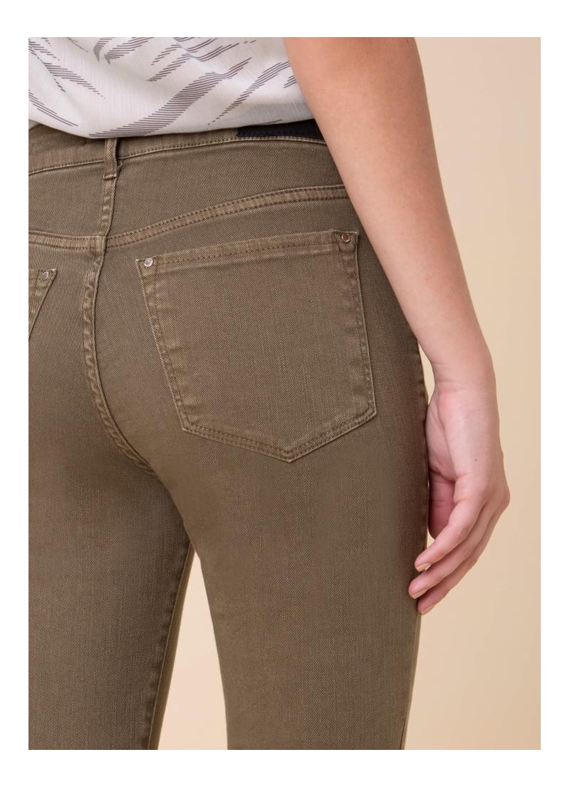 Calça Color Marie Skinny Verde Militar