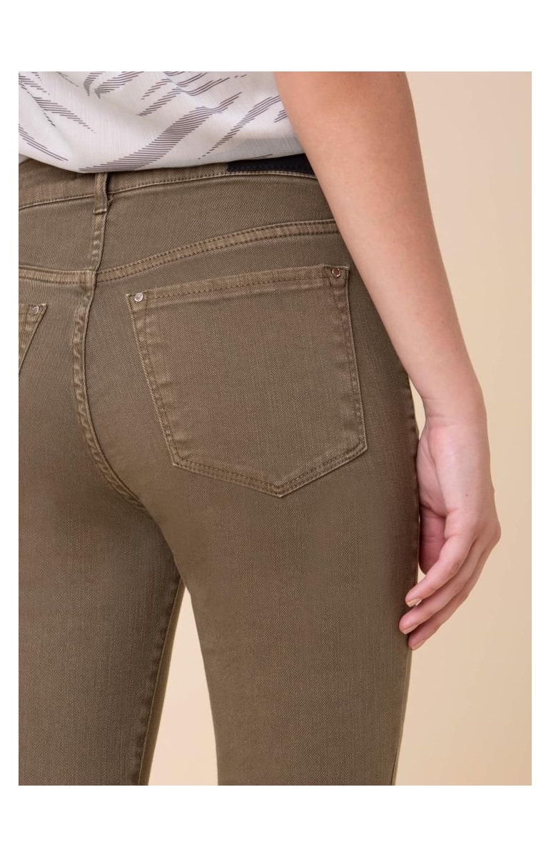 Calça Color Marie Skinny Verde Militar