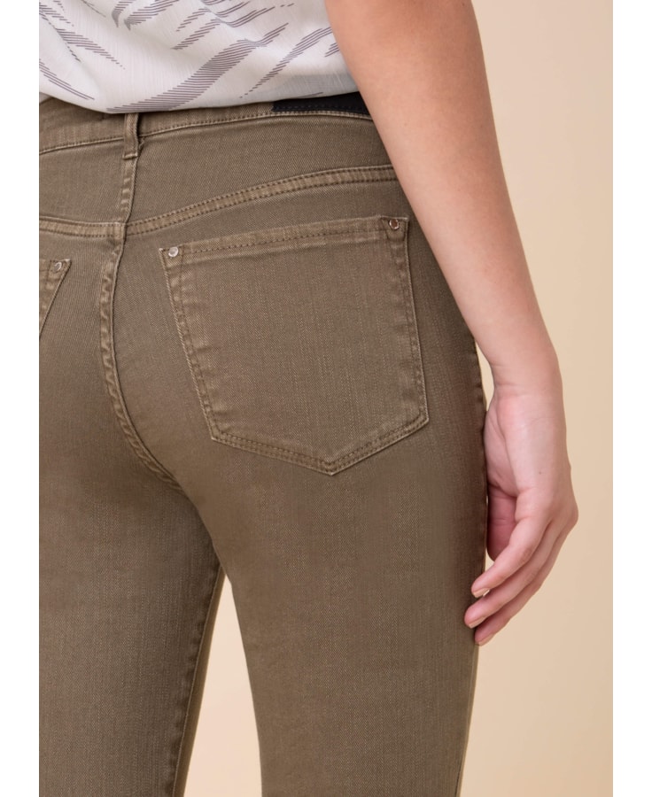 Calça Color Marie Skinny Verde Militar