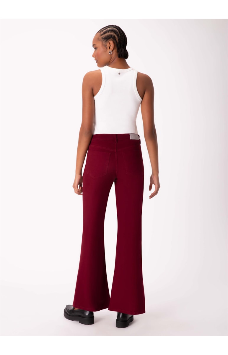 Calça Color Modal Ii Vinho