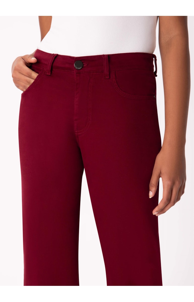 Calça Color Modal Ii Vinho