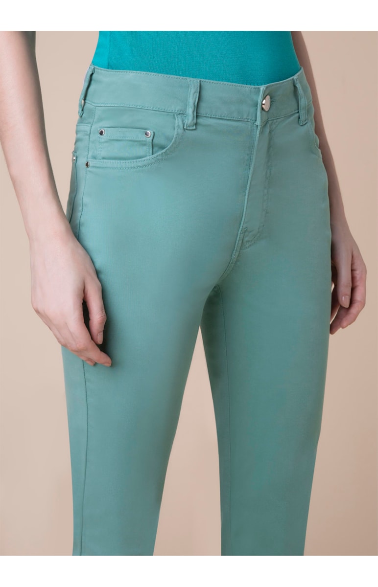 Calça Color Modal Verde Maca