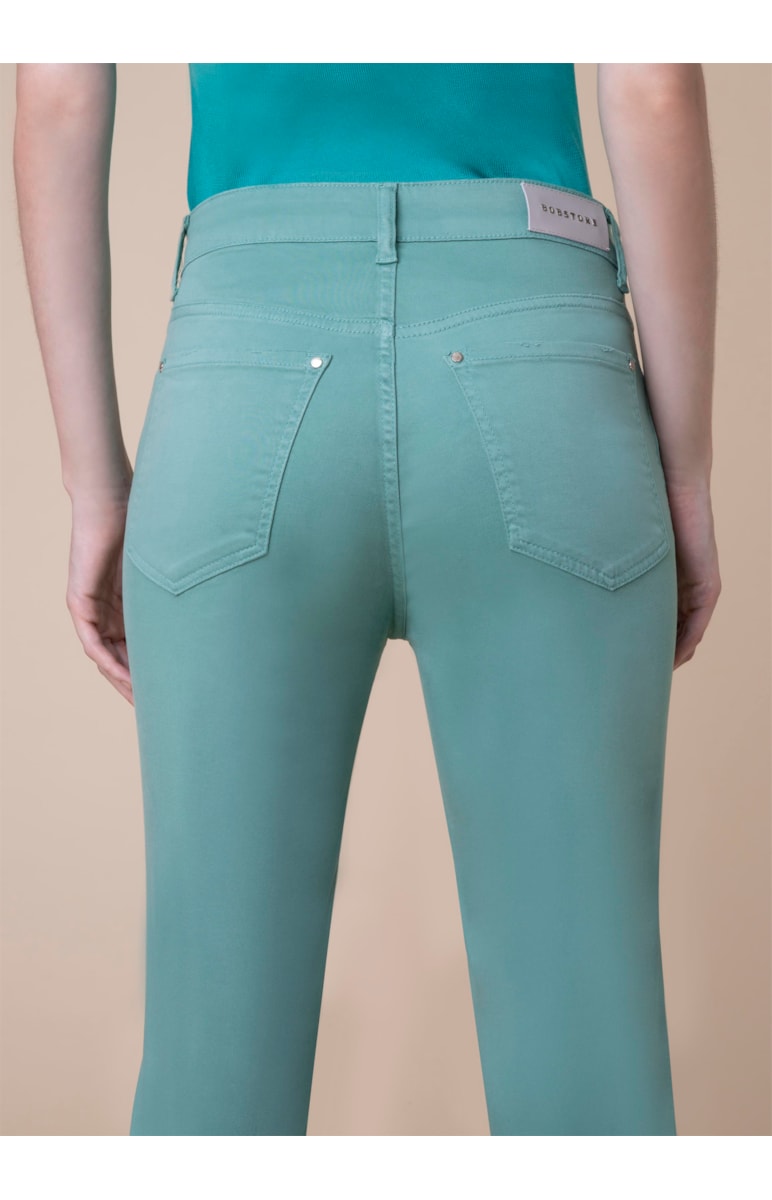 Calça Color Modal Verde Maca