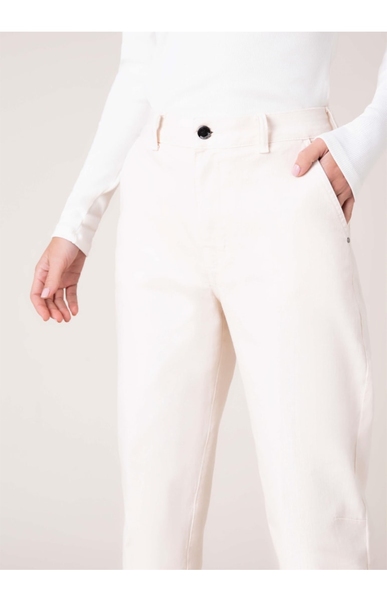 Calça Color Mom Off White