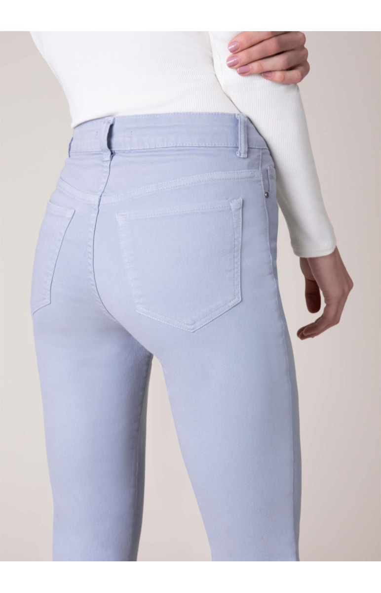 Calça Color Power Bootcut Azul Claro