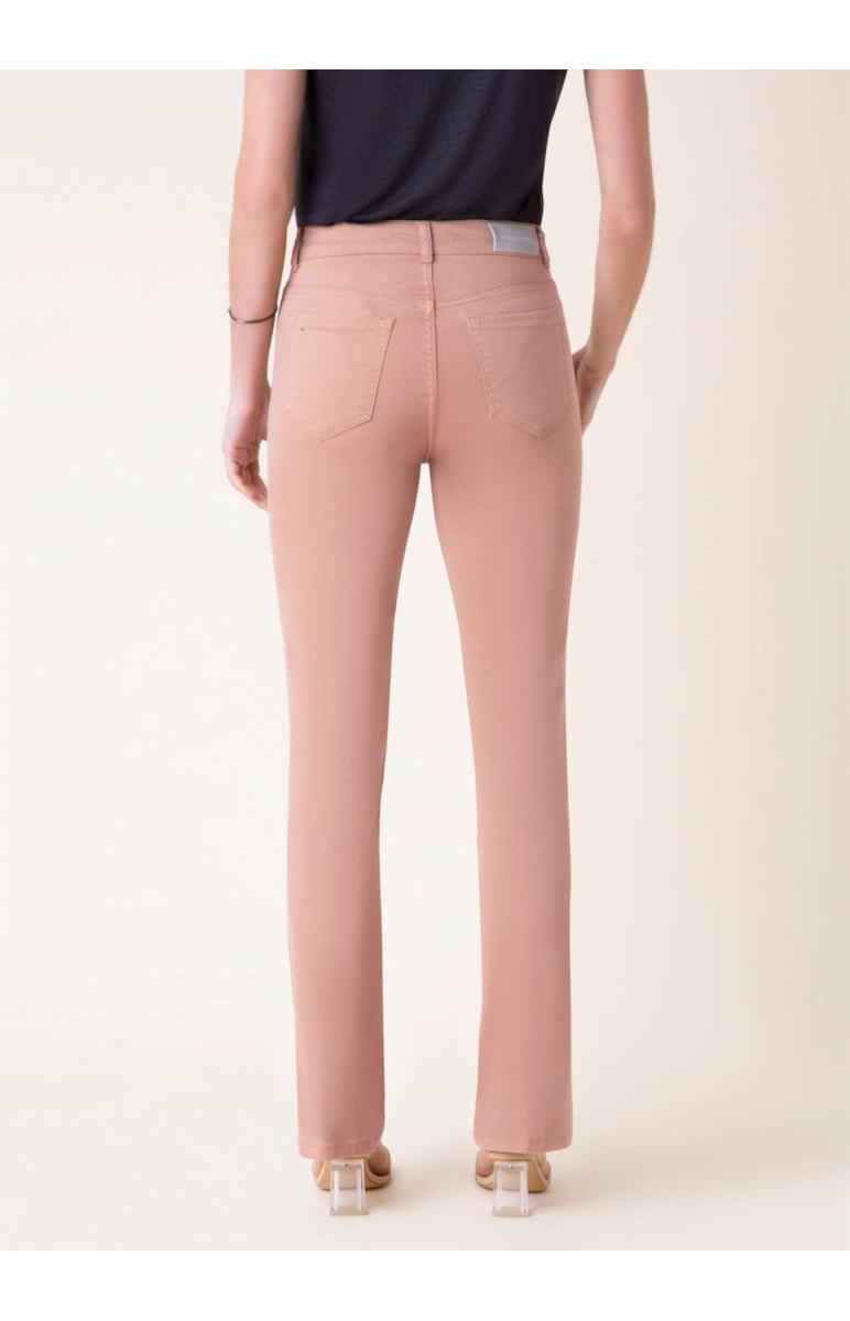 Calça Color Power Bootcut Rosa Velho