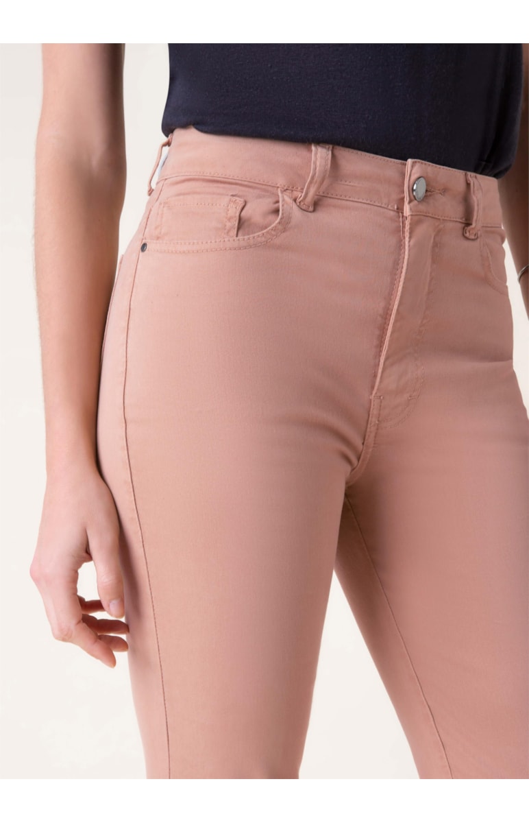 Calça Color Power Bootcut Rosa Velho