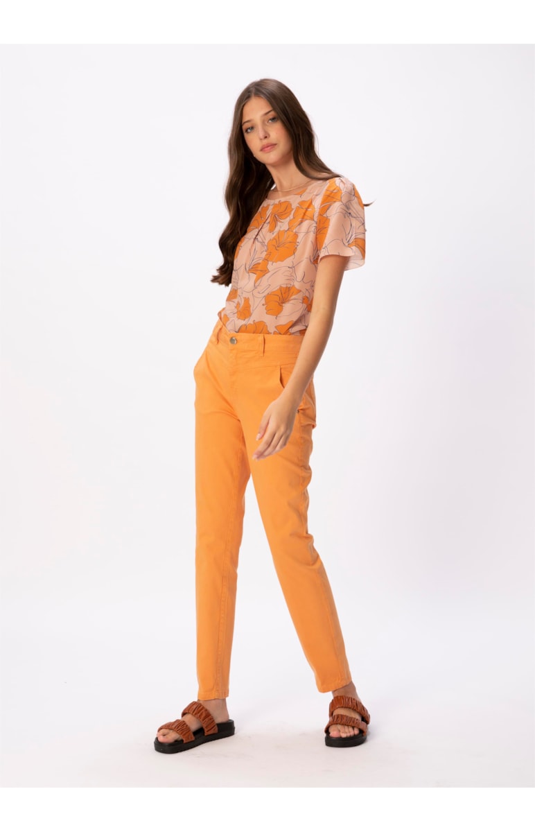 Calça Color Power Laranja