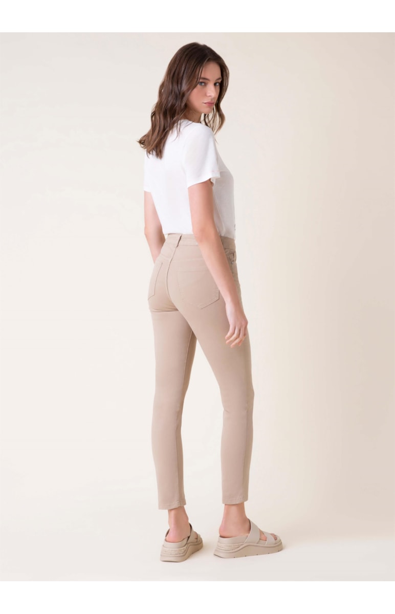 Calça Color Power Skinny Camel