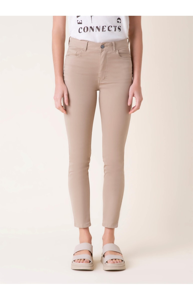 Calça Color Power Skinny Camel