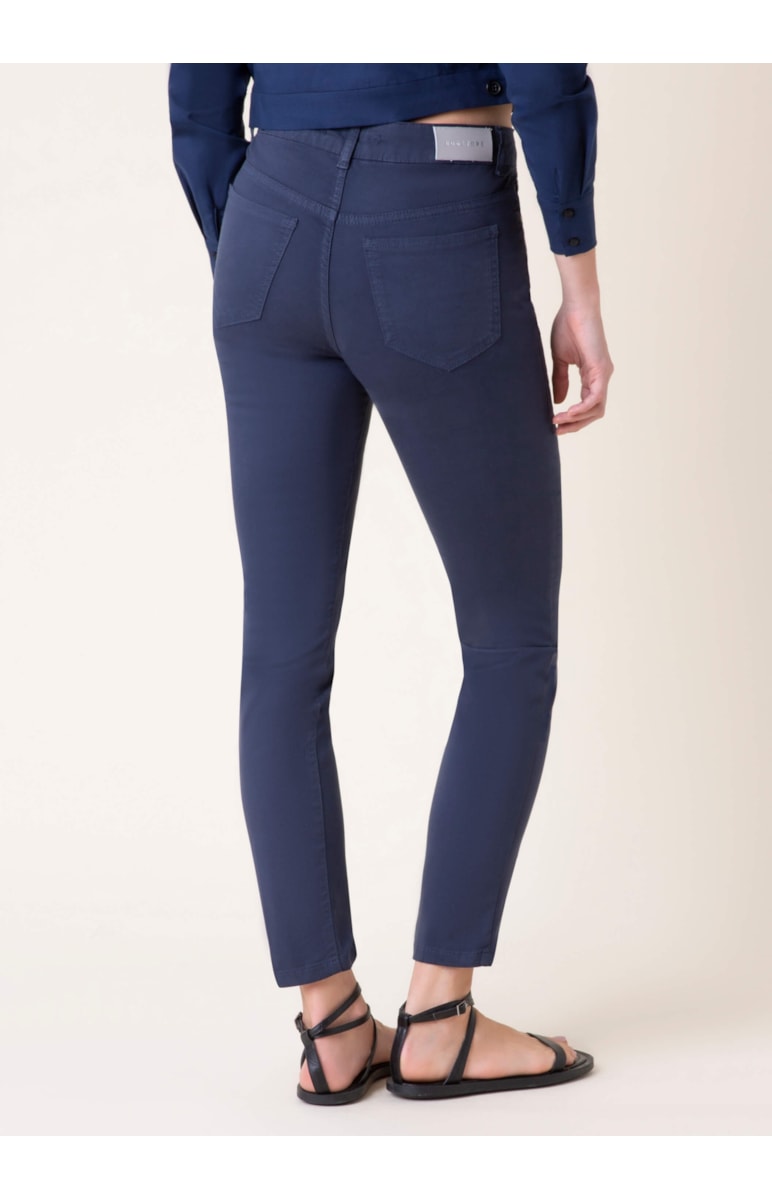 Calça Color Power Skinny Marinho