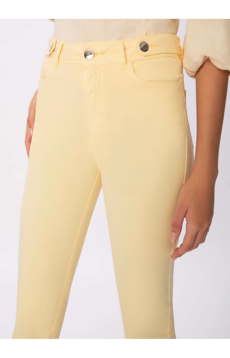 Calça Color Sofia Skinny Amarelo
