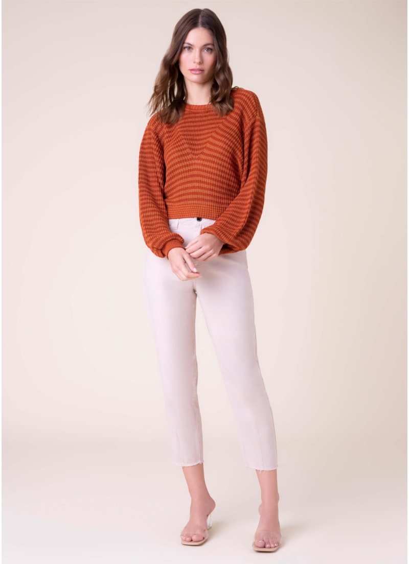 Calça Color Soft Mom Caqui