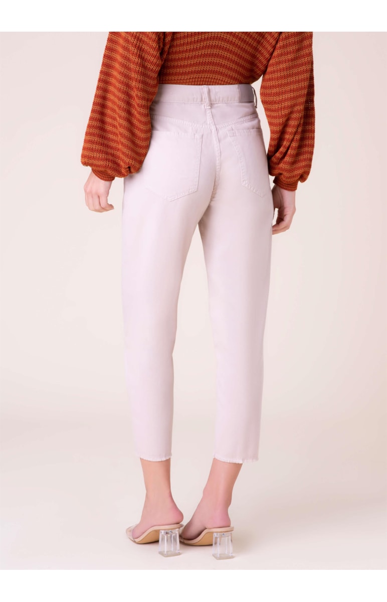 Calça Color Soft Mom Caqui