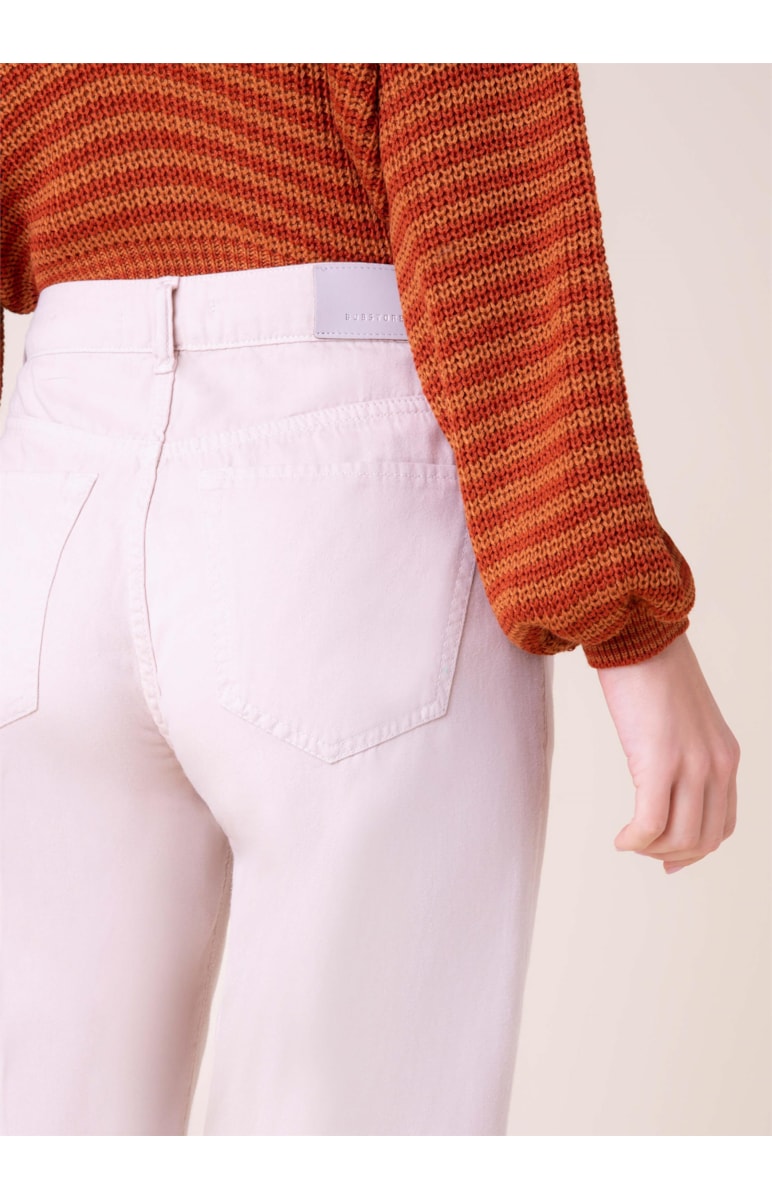 Calça Color Soft Mom Caqui