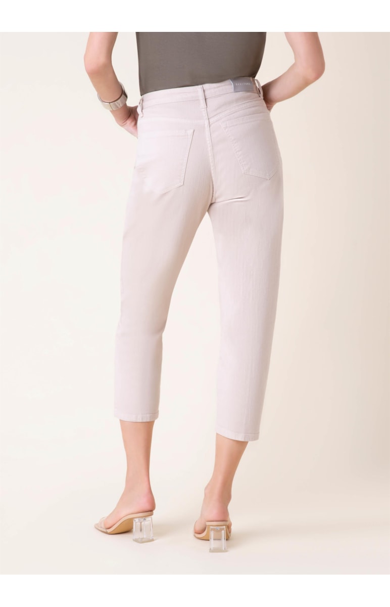 Calça Color Stretch Baggy Bege