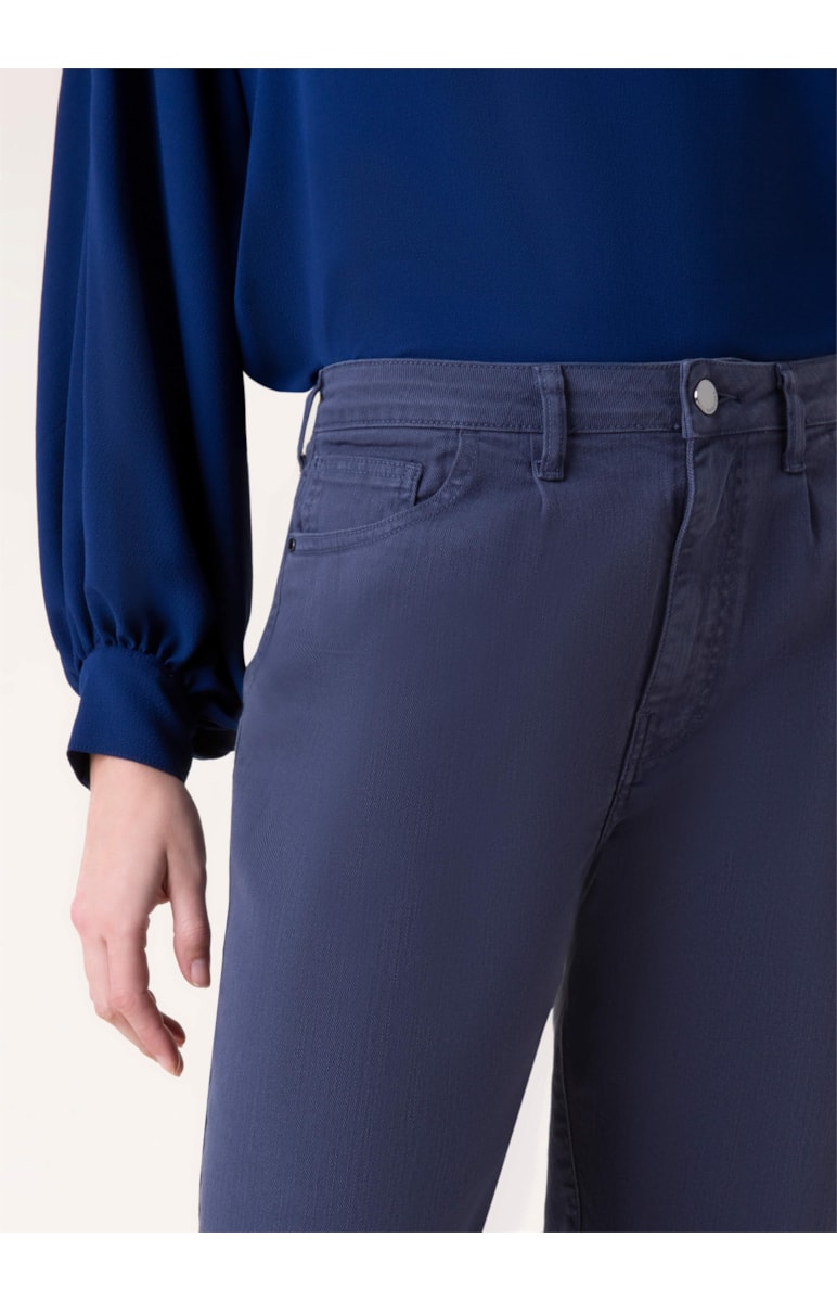 Calça Color Stretch Baggy Marinho